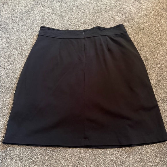 Burberry Golf Black Plaid Accent Skort Sz L - Picture 2 of 7